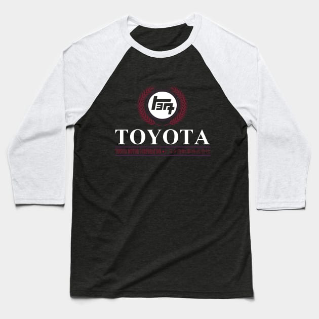 Toyota Vintage Classic Baseball T-Shirt by paterack